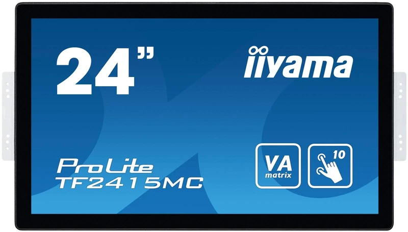 iiyama TF2415MC-B2 23.8" ProLite Multi Touch VA LED Monitor with Brackets - Black