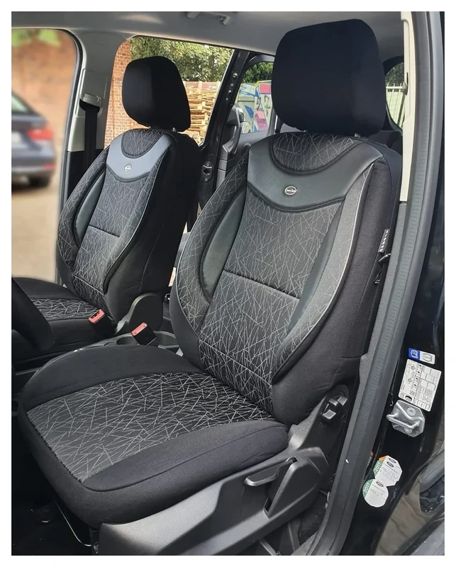 BREMER SITZBEZÜGE Seat covers suitable for Fiat Punto type 199 3 generation. Driver and passenger from year of manufacture 2005-2018. Colour number: 05