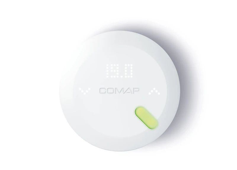 COMAP Smart Home QTW11-GW-CO-EU / L151002001 Connected Thermostat Dry Contact 105 x 105 x 25 mm White
