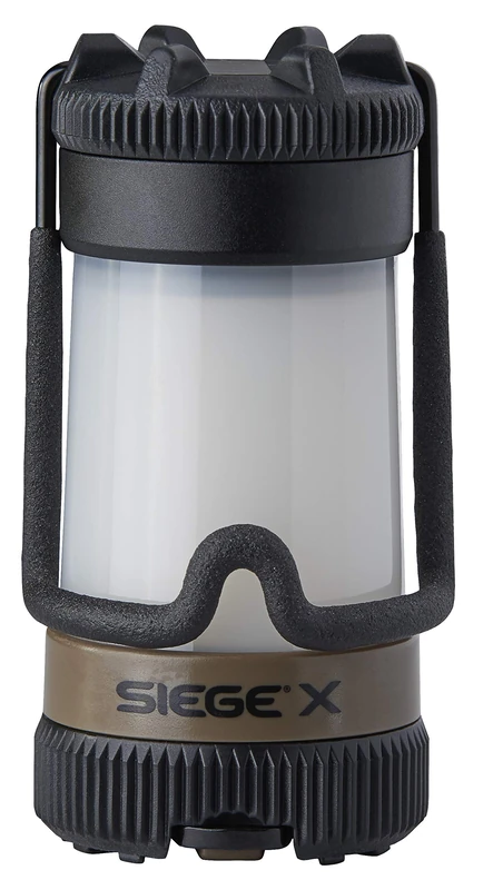 Siege X USB - 18650 USB Battery & USB Cord - Coyote, Height: 4.35
