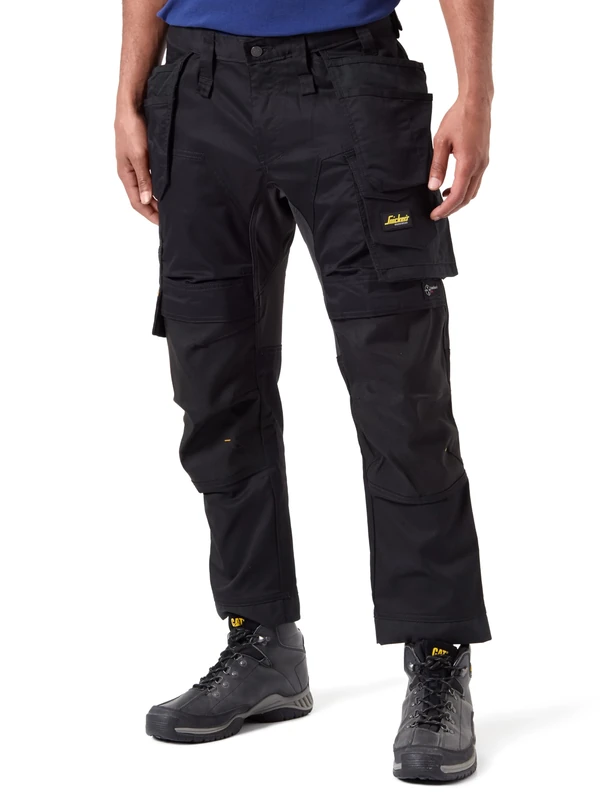 Snickers Workwear Men's Trousers, Black, 32