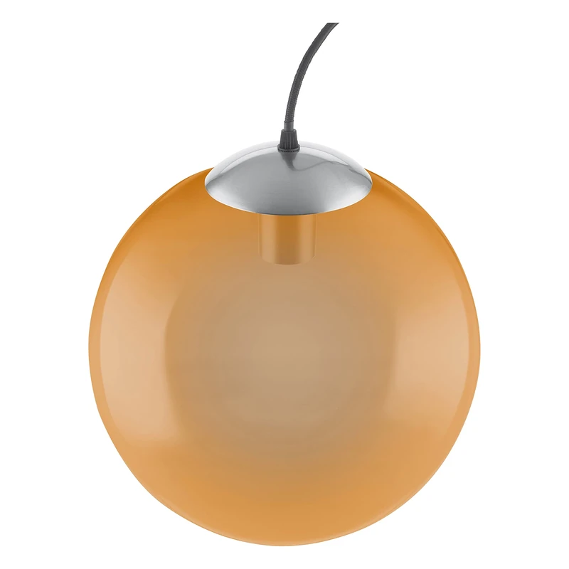 Ledvance Glass Pendant Light, Large Orange