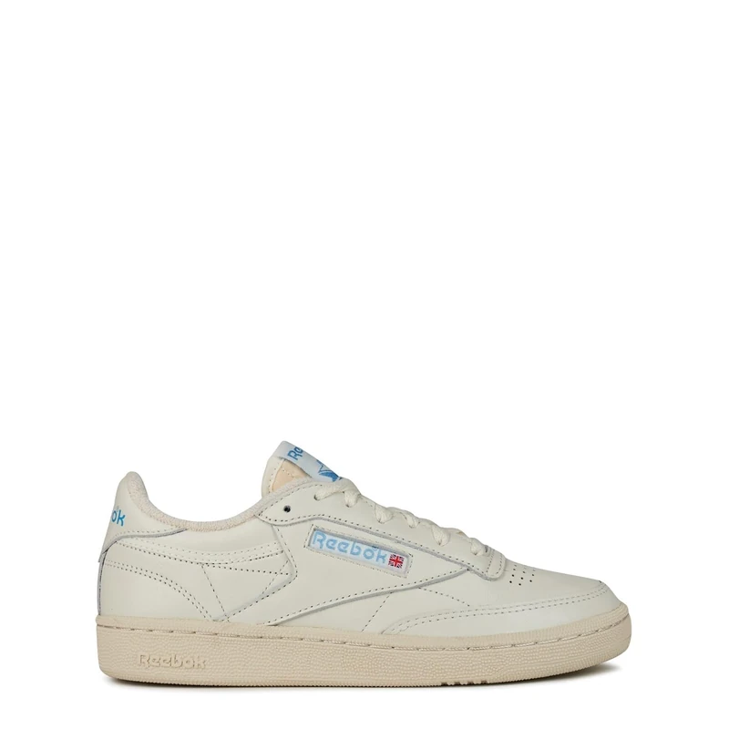 Reebok Men Club C 85 Vintage Sneaker, Top-Chalk/Paperwhite/Glen Green, 12