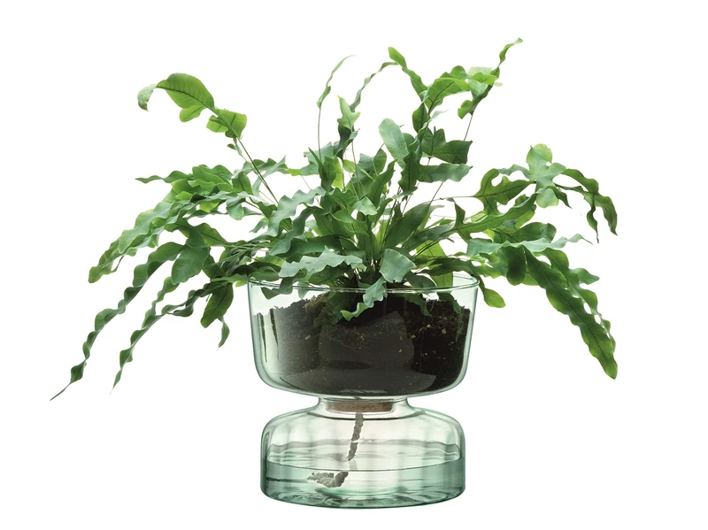LSA International LSA Canopy Recycled Self Watering Planter Size: 22cm, H22cm - Image 1