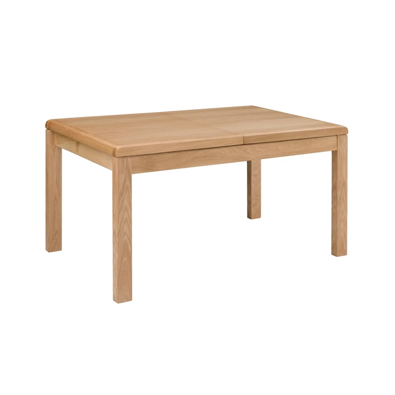 Julian Bowen Curve Extending Dining Table, Oak