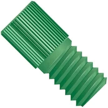 Idex Super Flangeless Nut, Micro Headless, Green PEEK, 1/16inch OD Tubing, 6-40 Flat Bottom; 10/PK