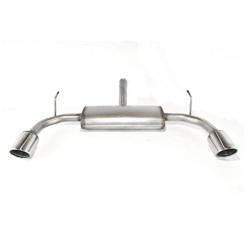 Ulter Sport Double stainless steel sport exhaust compatible with Alfa Romeo Giulietta HB 5-doors 1.4 T 77/88/125kW 2010- 100mm