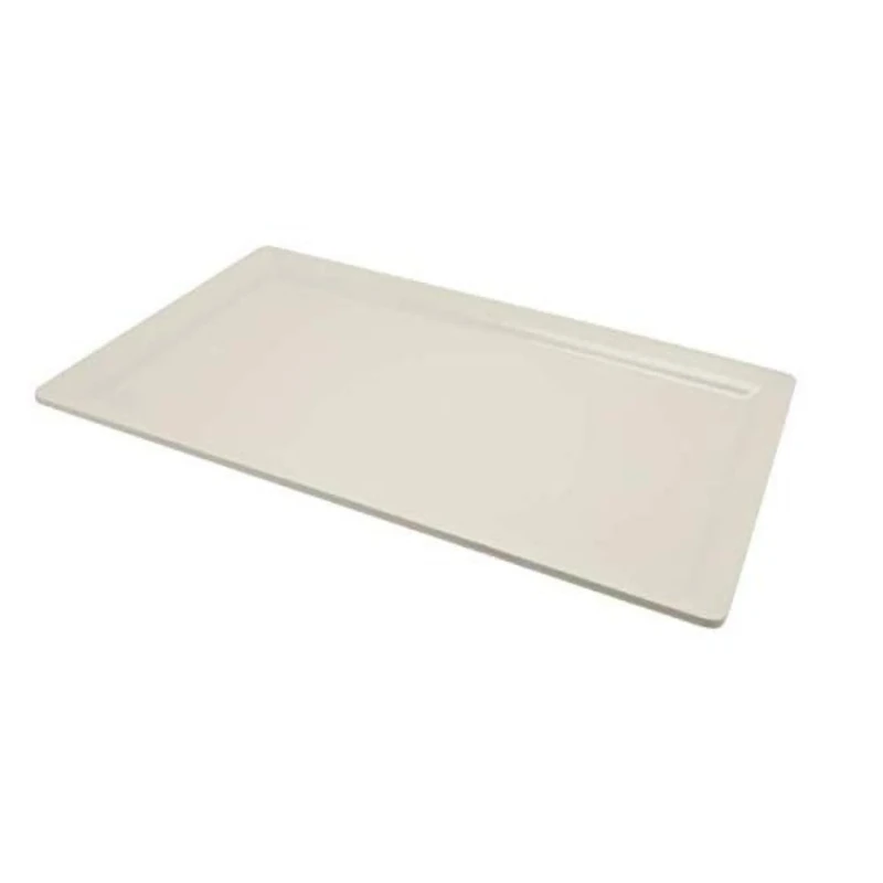 Genware DH043 White Melamine Platter GN1/1 53 x 32cm