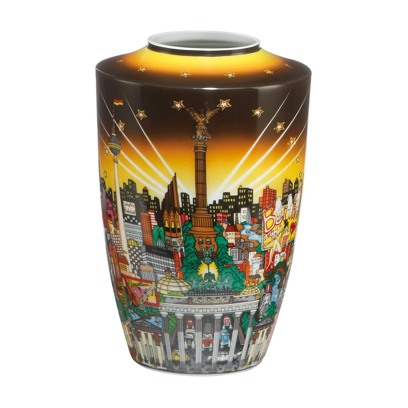Goebel My Berlin, Your Berlin Vase Pop Art Charles Fazzino