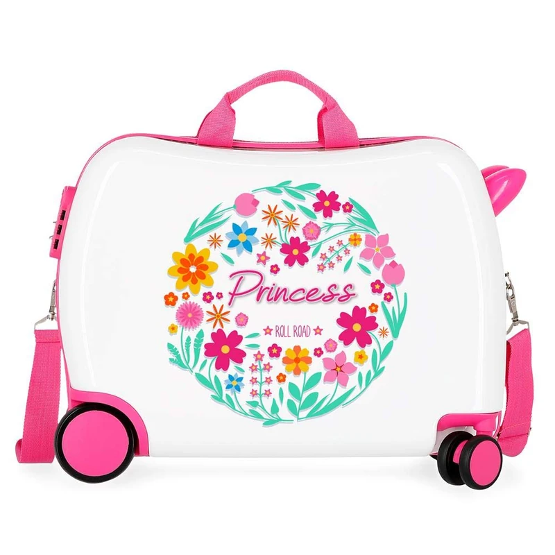 Little Me Princess Ride-on suitcase 2 multi-direction spinner wheels