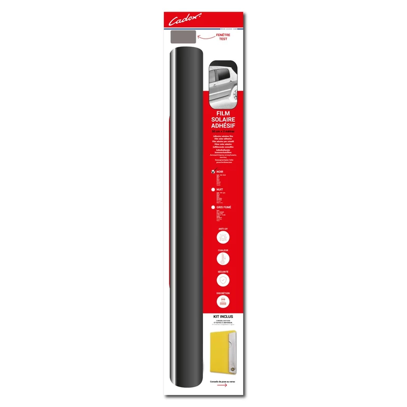 cadox 961021 Film 0.50 m x 3.00 m Black