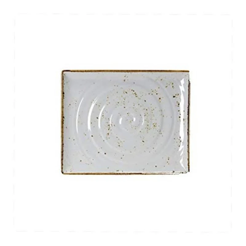 Steelite DE926 GN Craft White 1/2 Rect Platter 325x265mm