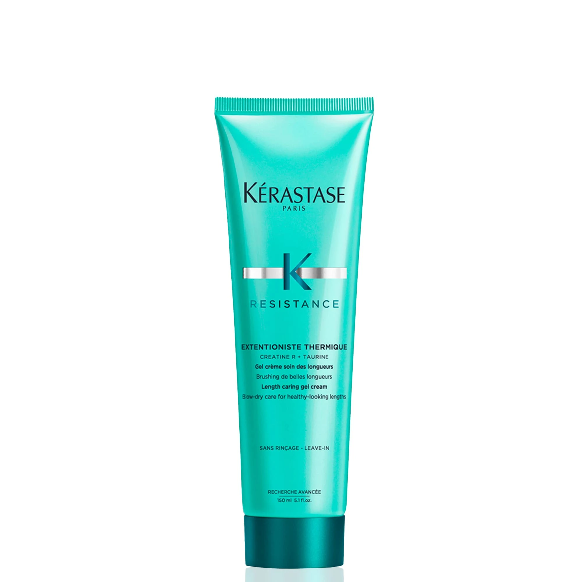 Kérastase, Resistance, Nourishing Leave-in Conditioning Gel Cream Treatment, For Long & Damaged Hair, With Creatine R & Taurine, Thermique Extentioniste, 150ml