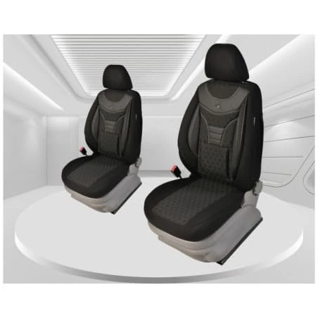 BREMER SITZBEZÜGE Measure Car Seat Covers Compatible with BMW 5 Series E39 Driver & Passenger Set from 1995-2004 / Car Seat Covers Protective Cover Set Car Seat Covers Pack of 2 in Black