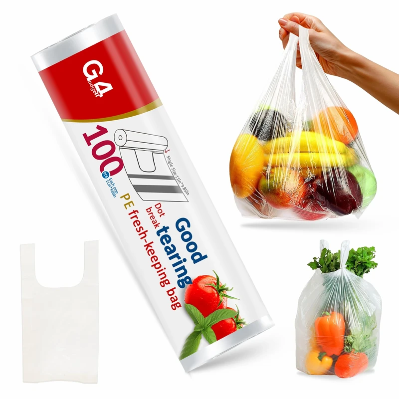 G4GADGET 250 Fridge Freezer Food Bags 22cm x 22cm