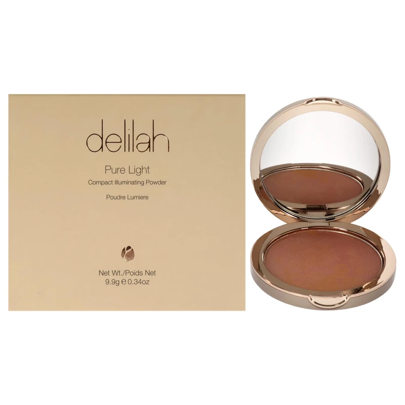 delilah Pure Light Compact Illuminating Powder- Lustre For Women 0.34 oz Powder