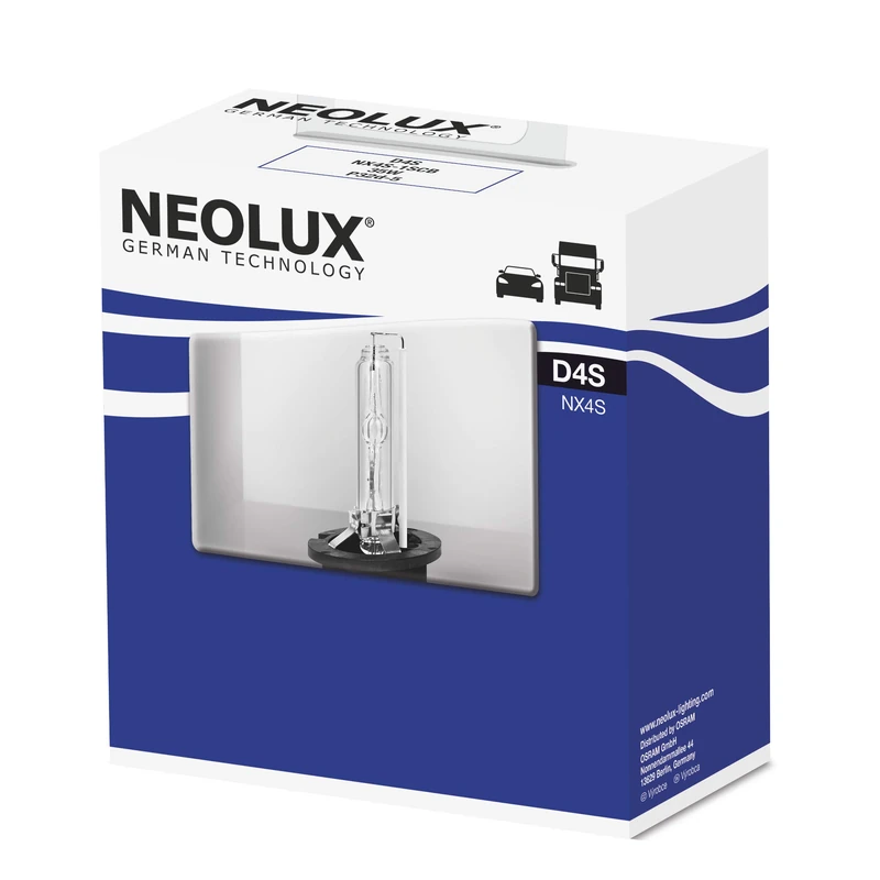 NEOLUX Standard Xenon Headlight Bulb For Cars And Trucks