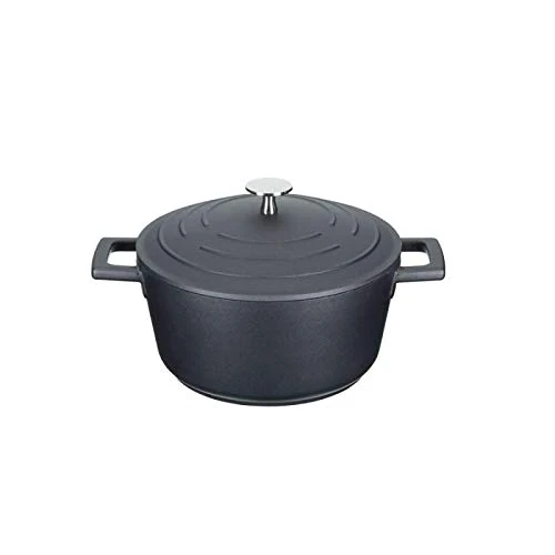 KitchenCraft EF594 MasterClass Cast Aluminium Casserole Dish, 2.5L