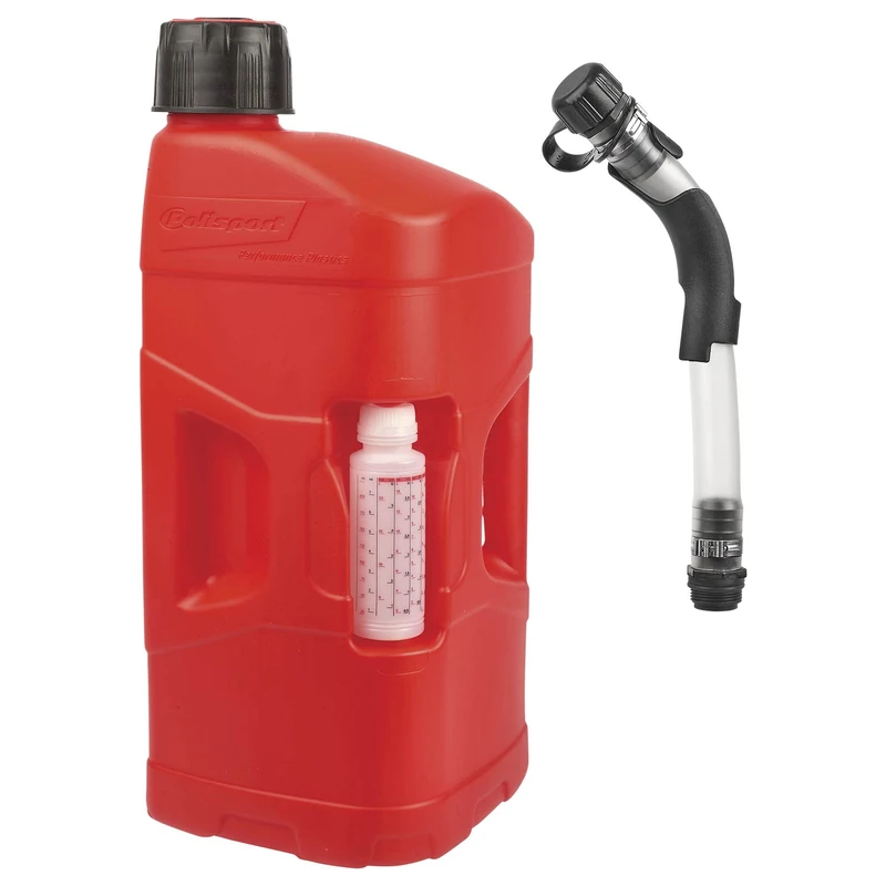 Polisport ProOctane Fuel Canister 20 L with Filling Hose and Cap, Red
