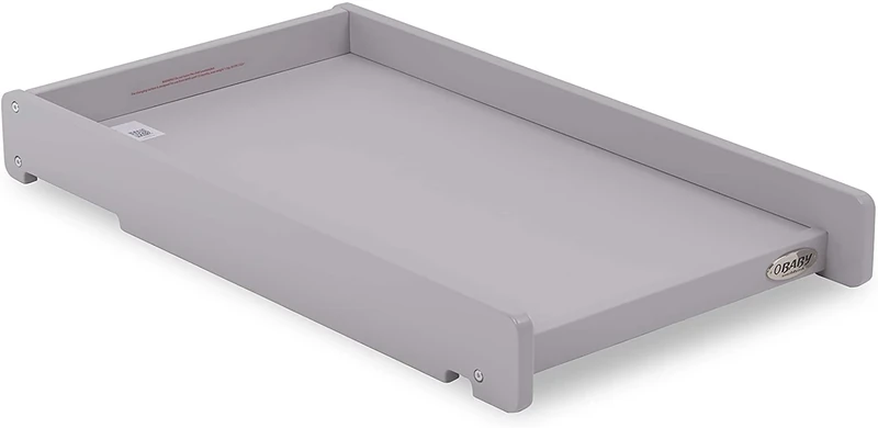 Obaby Cot Top Changer - Warm Grey
