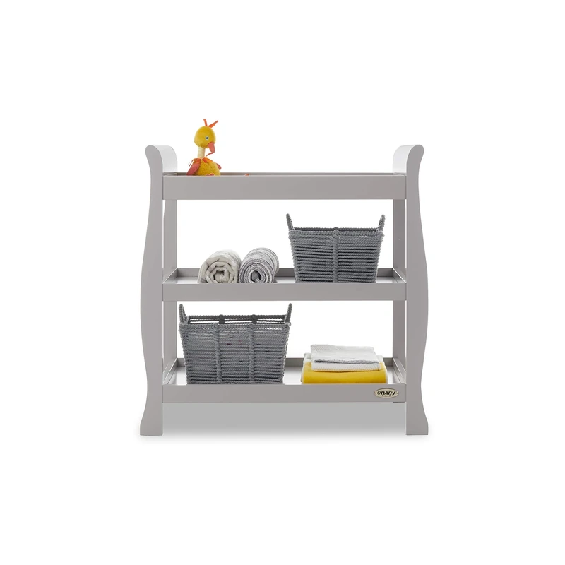 Obaby Stamford Open Changing Unit, Warm Grey