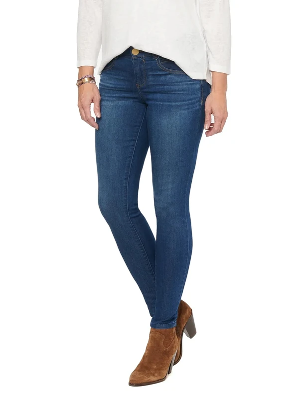 Democracy Women's Ab Solution Jegging Jeans, Mid Wash, 16 30
