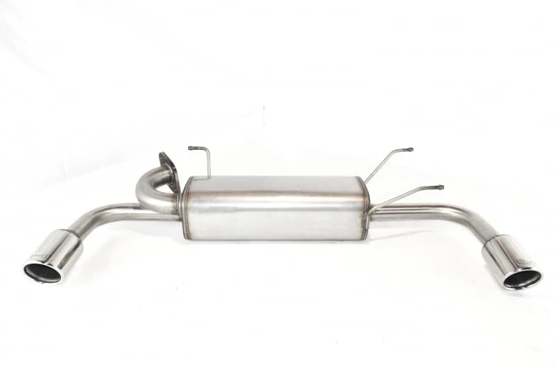 Ulter Sport Double stainless steel sport exhaust compatible with Mazda MX5 NB 1.6i 81kW/1.8i 103kW 1998-2005 120x80mm