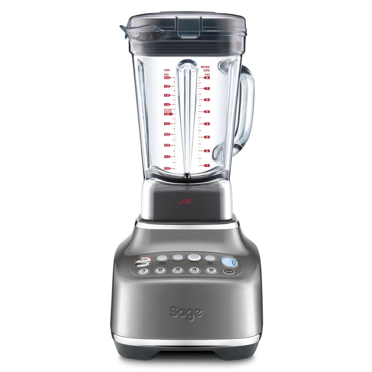 Sage Appliances SBL820 the Q,Blender,Smoked Hickory