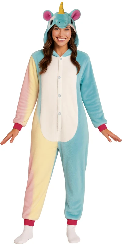 FIESTAS GUIRCA Unicorn Fancy Dress Costume Adult Women