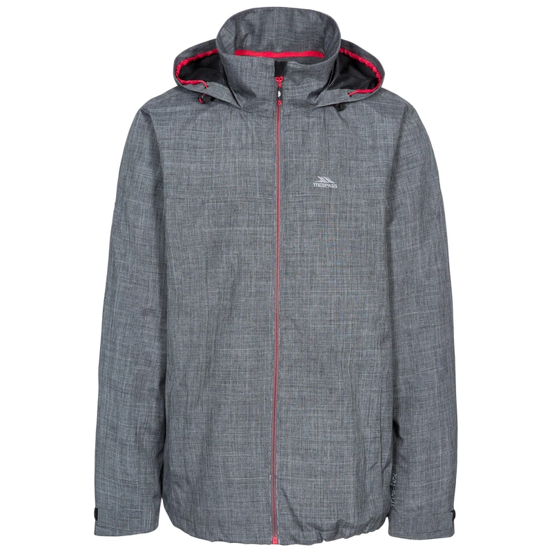 Trespass Mens Waterproof Jacket with Hood Taped Seams