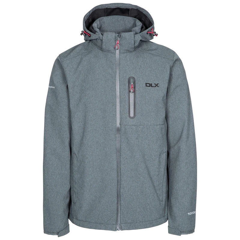 DLX Mens Softshell Jacket Water Resistant Windproof Outdoor Coat Ferguson II - Image 1