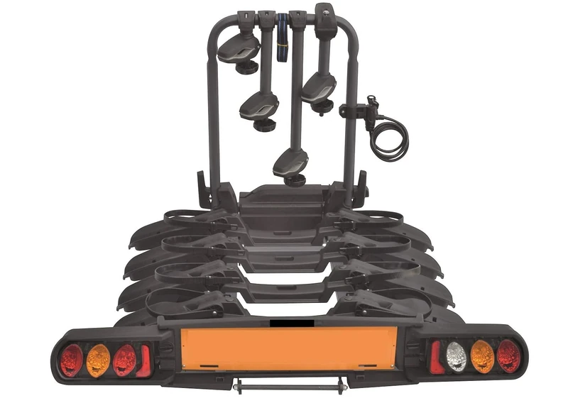 Witter ZX704 Pure Instinct Bike Rack for 4 Bikes | Foldable Rails for Easy Storage
