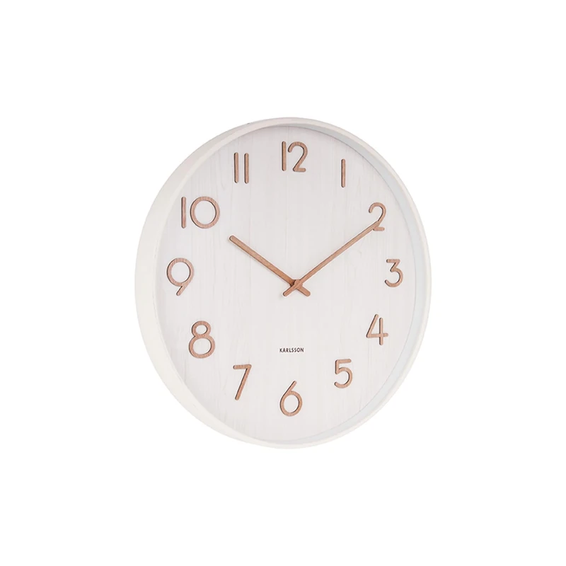 Karlsson Modern Wall Clocks KA5809WH, White