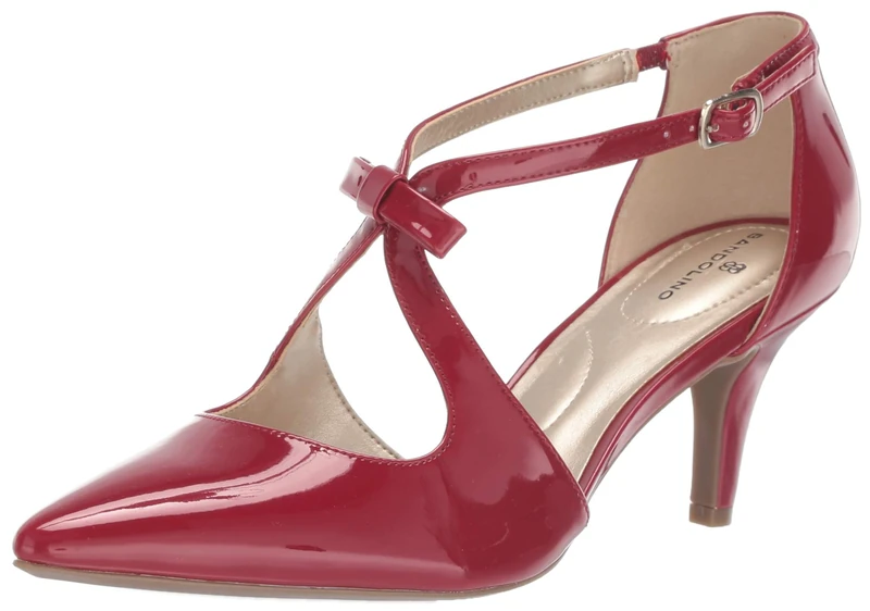 Bandolino Women's ZEFFER Pump, Red, 6 UK