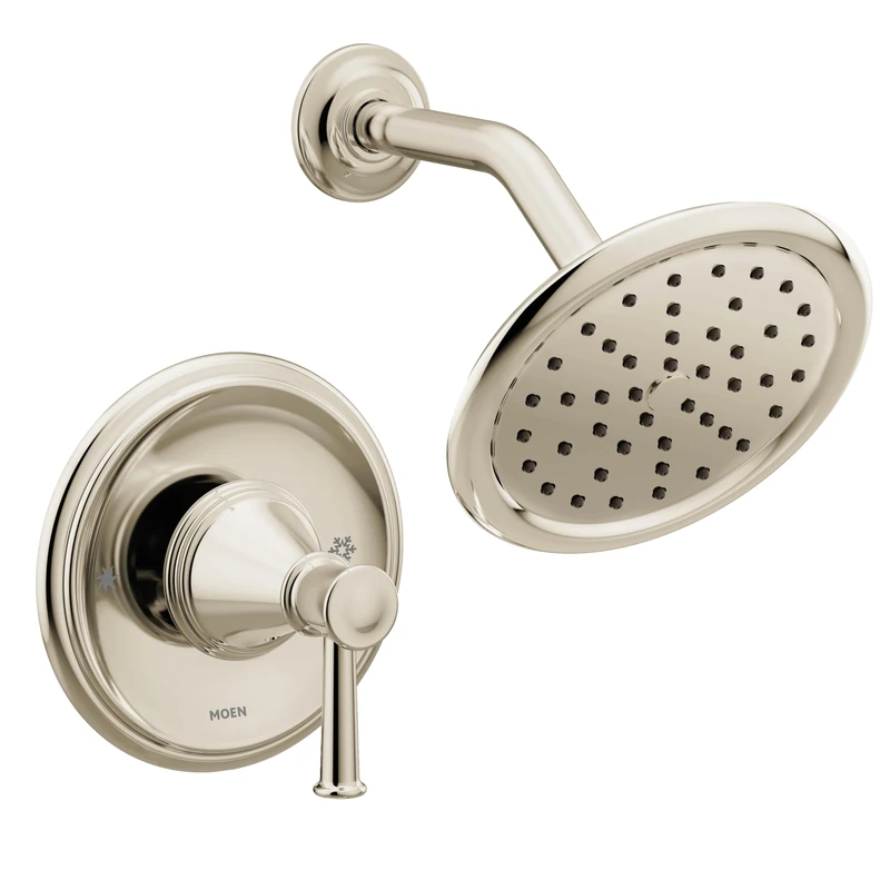 Moen T2312NL Belfield Posi-Temp Shower Trim Kit Without Valve, Polished Nickel