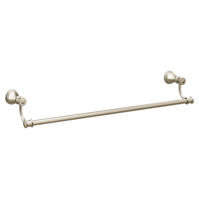 Moen YB6424NL Belfield 24-Inch Bathroom Towel Bar, Polished Nickel