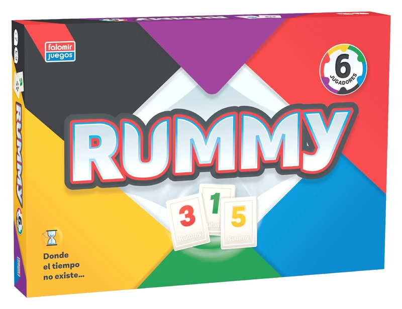 Falomir Game Rummy 6 Multicolour (29775