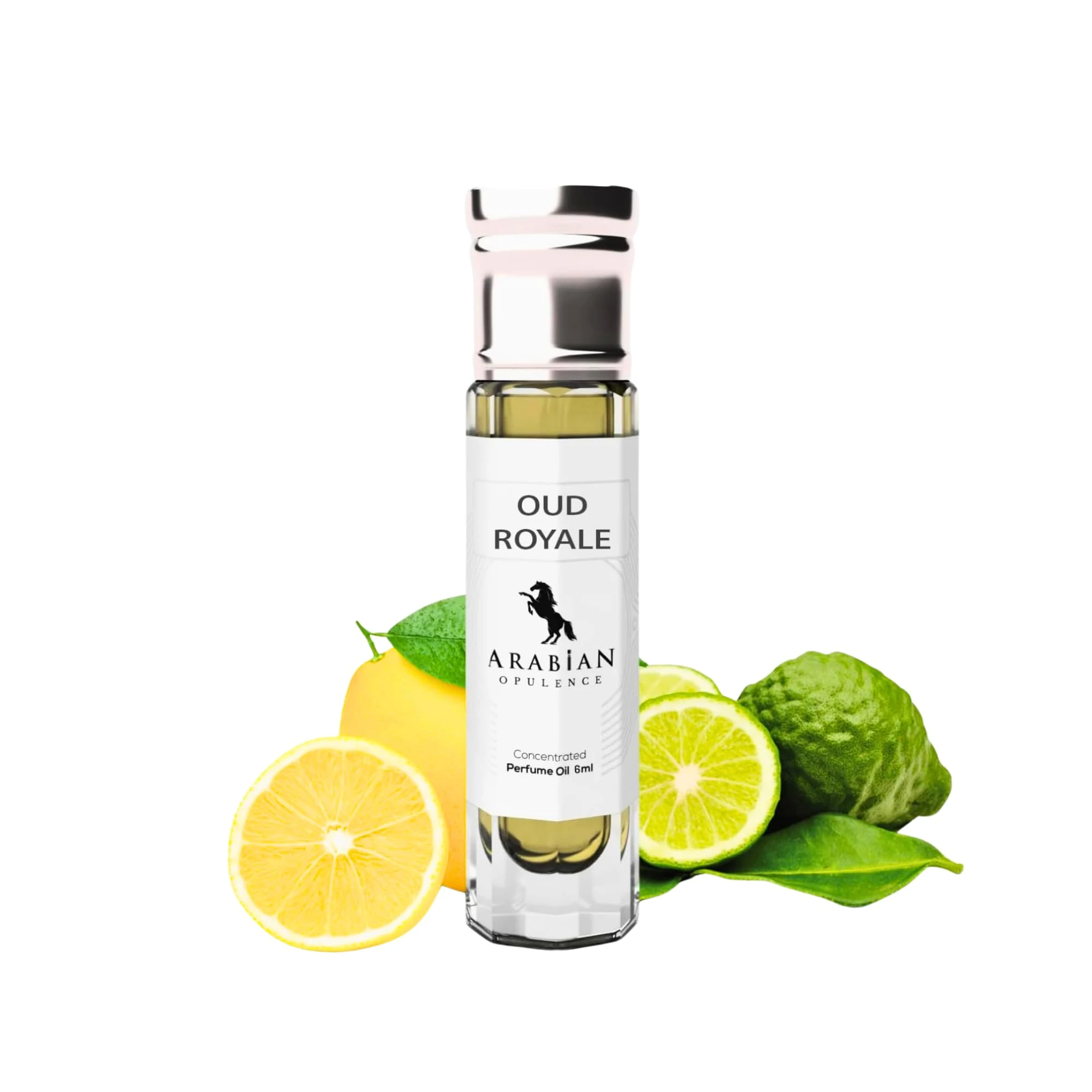 FR248 OUD ROYALE perfume oil for men. 6ml roll-on bottle. Arabian Opulence. Woody/musky/powdery/citrus/soft spicy/aromatic