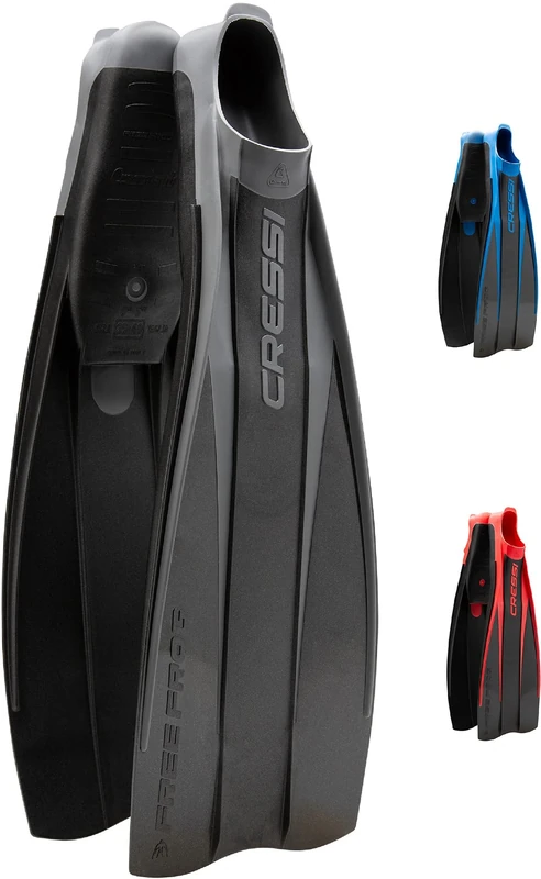Cressi Free Frog Fins - Diving and Snorkelling Flipper Fins in Eva Rubber, Unisex Adults
