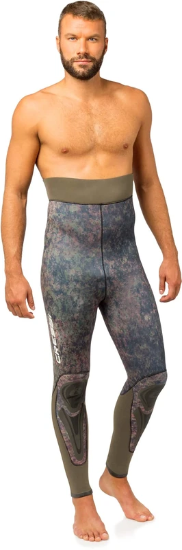 Cressi Seppia Wetsuit Man - Two Piece Separate Men's Camouflage Wetsuit, Pants 3.5mm, M