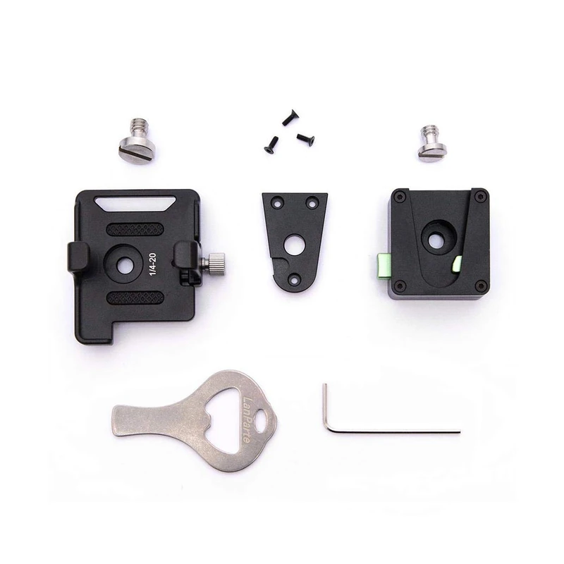 Tentacle Aluminum bracket for SYNC E with additional quick release mount - Image 1