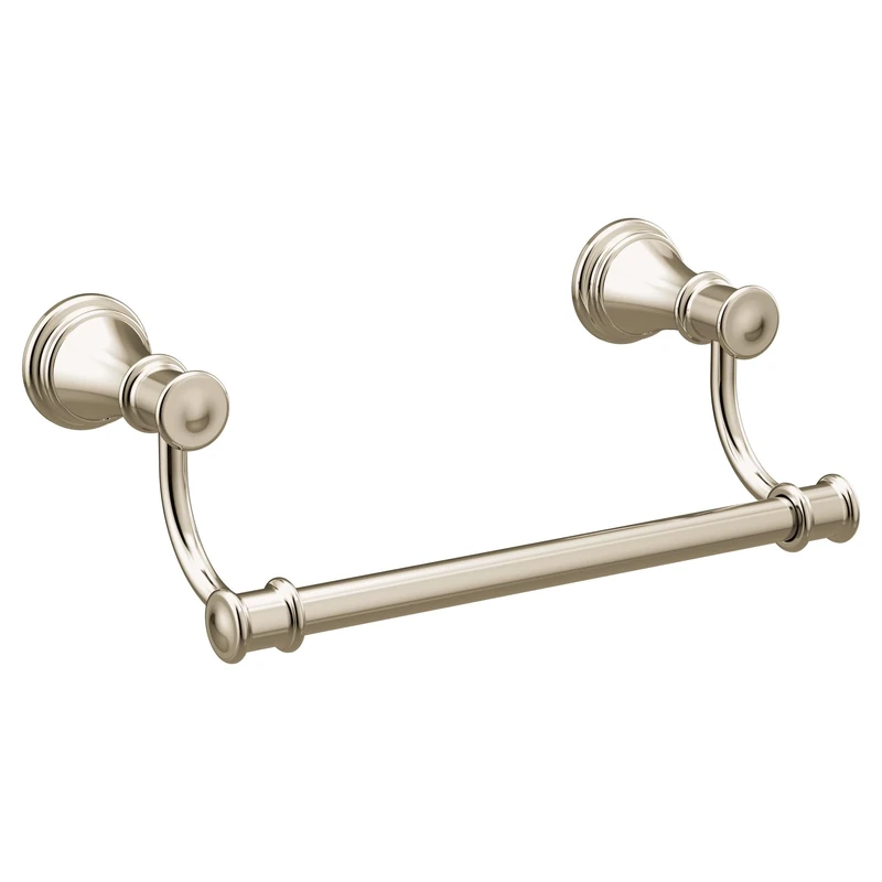 Moen YB6486NL Belfield 9-Inch Bathroom Hand Towel Bar, Polished Nickel