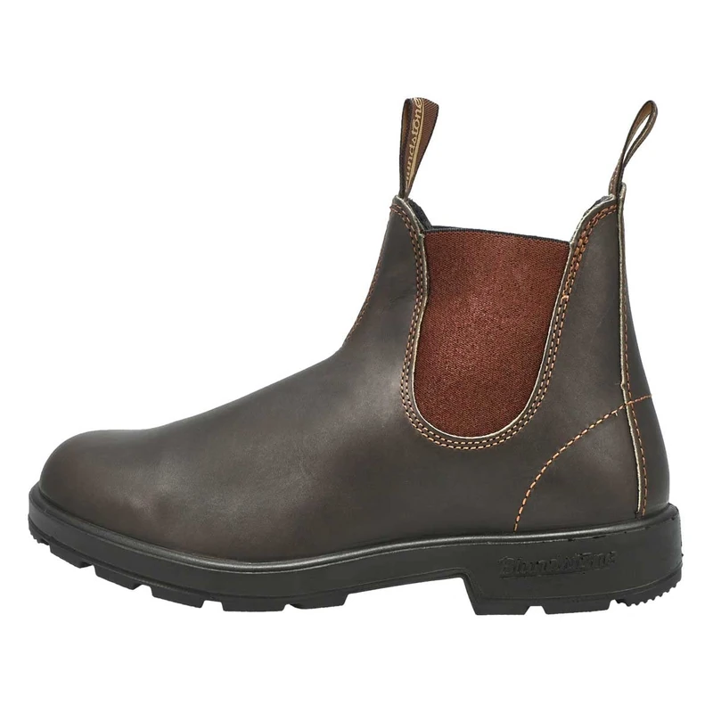 Blundstone Women's 500 Series Chelsea Boot - Stout Brown Leather