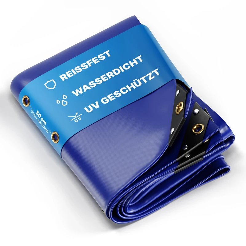 Nemaxx PLA Waterproof Tarpaulin, Blue