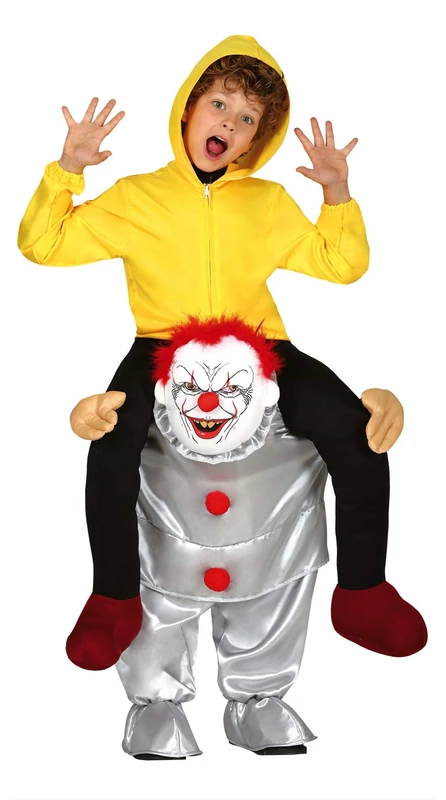 FIESTAS GUIRCA, S.L. Kids Devilish Clown Shoulder Costume