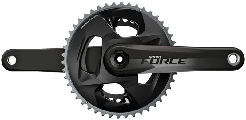 Sram Crankset Force D1 Dub (BB Not Included): Black 172.5mm - 48-35T
