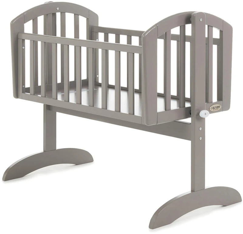Obaby Sophie Swinging Crib, Warm Grey
