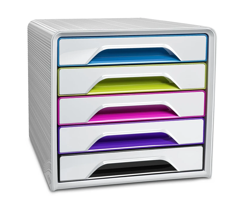 Smoove Desktop Module 5 Drawers