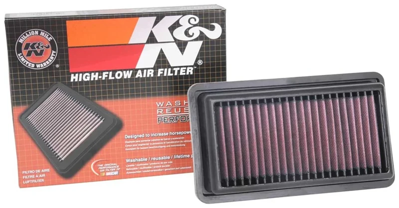 K&N Air Filter Micra K14 0.9/1.0/1.5 Turbo Diesel 2016-2018 (33-3082), Red