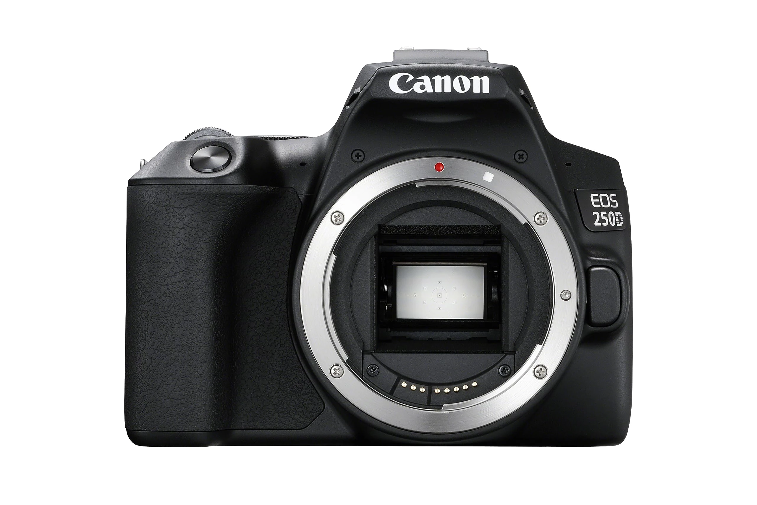 Canon EOS 250D Camera Body - 24.1 MP, APS-C sensor - 5 FPS Continuous Shooting - 4K Video - Bluetooth, Wi-Fi - Beginner’s DSLR